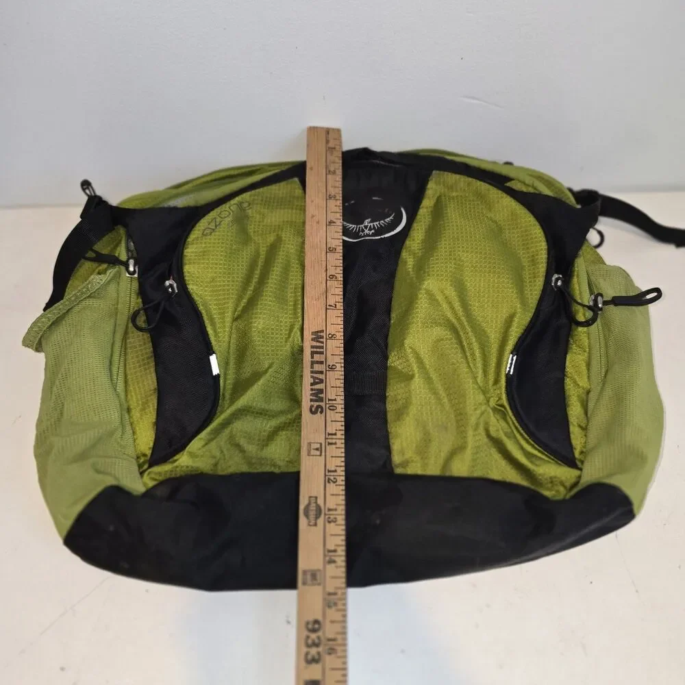 OSPREY OZONE COURIER Crossbody Messenger Laptop Shoulder Bag Padded Green